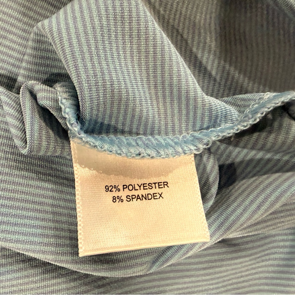 Peter Millar Sky Blue Solid Performance Jersey Po… - image 4